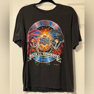 VINTAGE DALLAS COWBOYS VS BUFFALO BILLS SUPER BOWL T-SHIRT